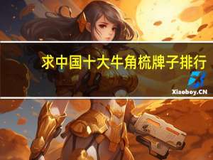 求中国十大牛角梳牌子排行，有哪些值得推荐