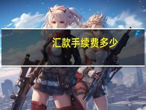 汇款手续费多少（汇款查询）