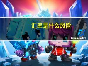 汇率是什么风险