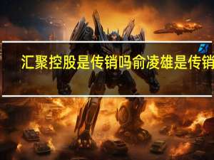 汇聚控股是传销吗 俞凌雄是传销吗