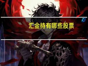 汇金持有哪些股票