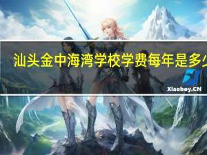 汕头金中海湾学校学费每年是多少钱