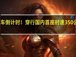 汕汕高铁通车倒计时！穿行国内首座时速350公里海底高铁隧道