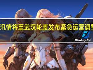 汛情将至武汉轮渡发布紧急运营调整通告