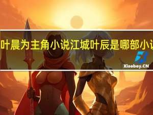 江城叶晨为主角小说 江城叶辰是哪部小说的男主角