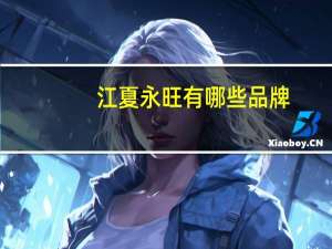 江夏永旺有哪些品牌