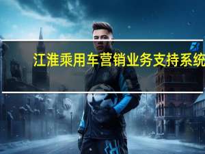 江淮乘用车营销业务支持系统（江淮乘用车服务管理系统）