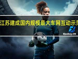 江苏建成国内规模最大车网互动示范中心