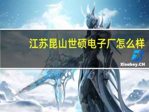 江苏昆山世硕电子厂怎么样