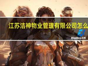 江苏洁神物业管理有限公司怎么样
