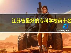 江苏省最好的专科学校前十名