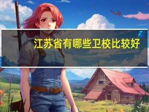 江苏省有哪些卫校比较好