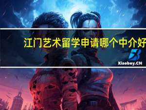 江门艺术留学申请哪个中介好(大众版)