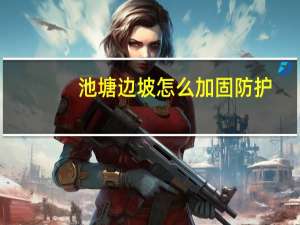 池塘边坡怎么加固防护