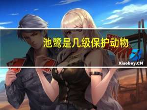 池鹭是几级保护动物