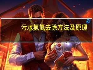 污水氨氮去除方法及原理（污水氨氮去除方法）