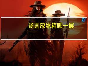 汤圆放冰箱哪一层