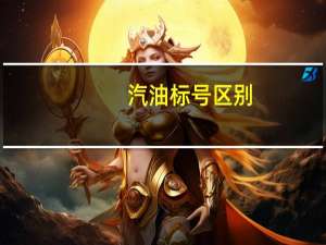 汽油标号区别