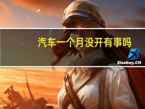 汽车一个月没开有事吗