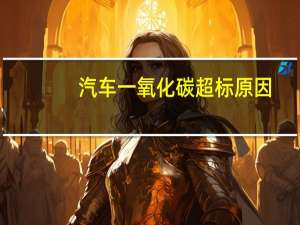 汽车一氧化碳超标原因