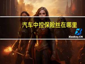汽车中控保险丝在哪里
