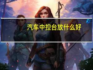 汽车中控台放什么好