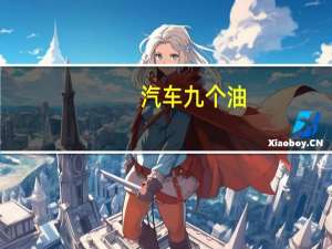 汽车九个油