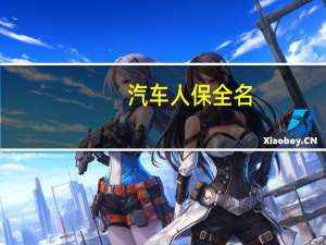 汽车人保全名