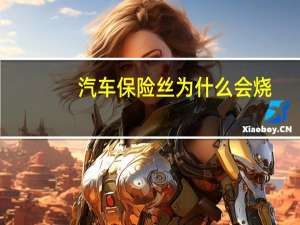 汽车保险丝为什么会烧