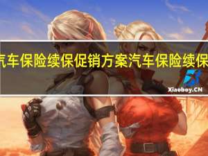 汽车保险续保促销方案 汽车保险续保怎么续