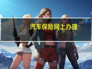 汽车保险网上办理