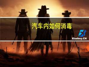 汽车内如何消毒