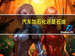 汽车加石化还是石油