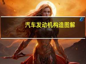 汽车发动机构造图解
