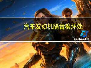 汽车发动机隔音棉坏处