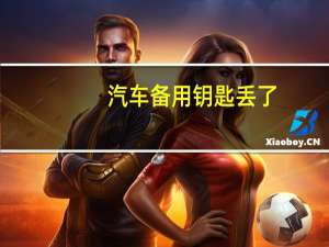 汽车备用钥匙丢了
