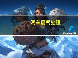 汽车废气处理