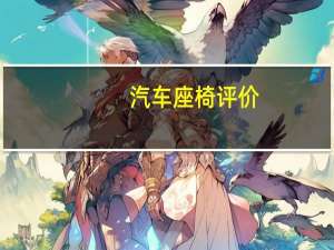 汽车座椅评价