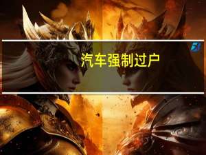 汽车强制过户