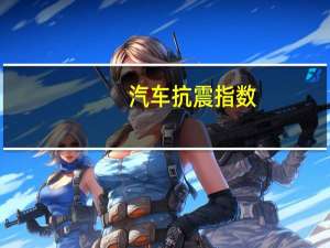 汽车抗震指数