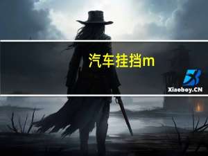 汽车挂挡m