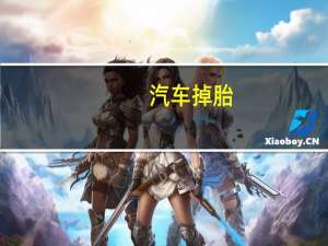 汽车掉胎