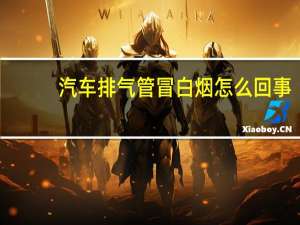 汽车排气管冒白烟怎么回事