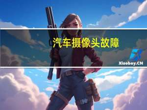 汽车摄像头故障