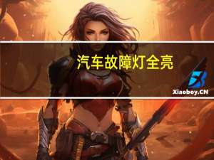汽车故障灯全亮
