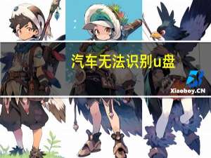 汽车无法识别u盘