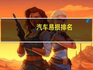 汽车易损排名