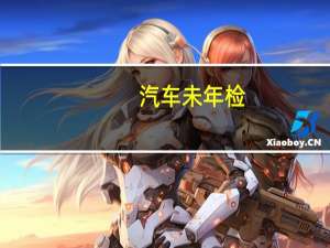 汽车未年检