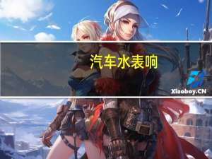 汽车水表响
