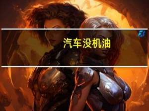 汽车没机油
